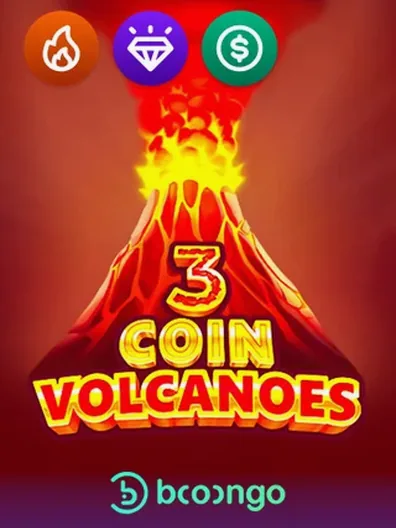 3 Coin Volcanoes slot by 3Oaks — Mr Pokies